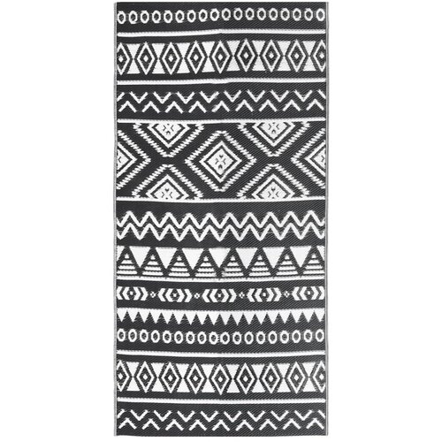 Maison Chic Zunanja Preproga, Rug črna 80x150 cm PP, (22122894) Cene