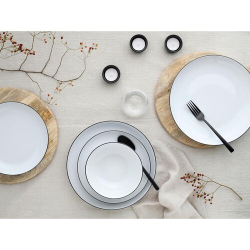 Creatable Jedilni Servis All Round Black Line, 12-Delni Slike