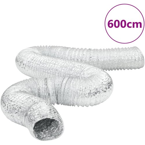VidaXL Ventilacijski kanal aluminijski 6 m &amp;Oslash;12,5 cm Slike
