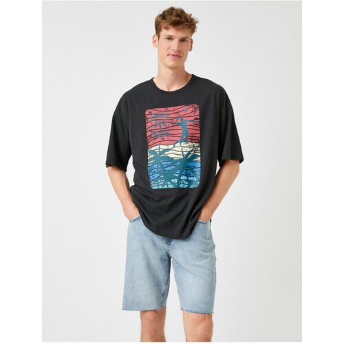 Koton T-Shirt - Gray Slike