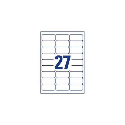 Avery Zweckform Odstranljive univerzalne etikete 63.5 x 29.6 mm Slike