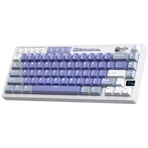 Royal Kludge M65 Cream Switch Ocean Blue US Slike