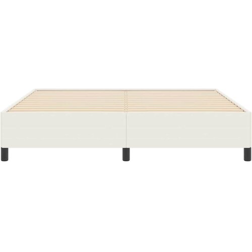  Krevet s opruga kutije Krem 180 x 200 cm Kordura tekstil Slike