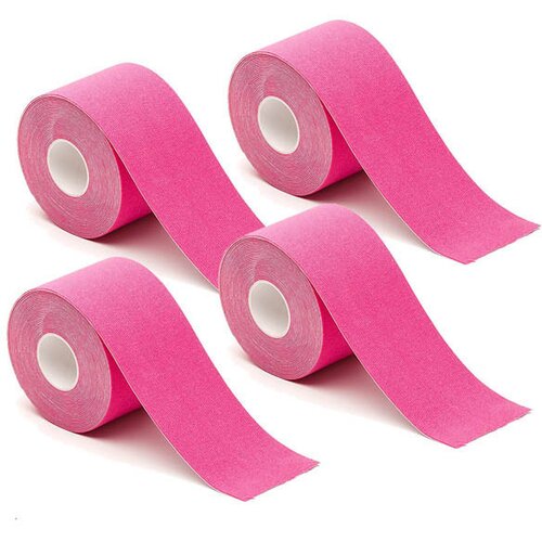 Timeless Tools 4-Pack Kinezio trak v različnih barvah - 5 cm x 5 m, vodoodporen in zračen, (5000346880) Slike