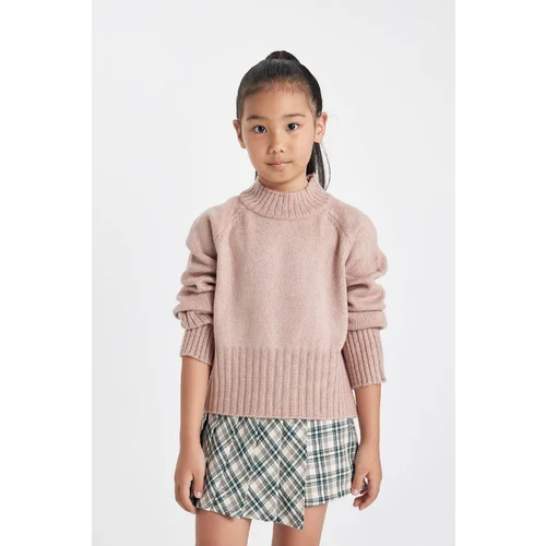 Defacto Girls Standard Fit Crew Neck Sweater