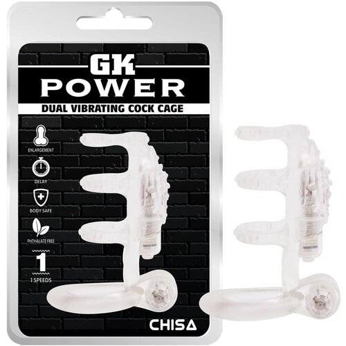 Dual Vibrating Cock Cage CN461657330 / 1207 Cene