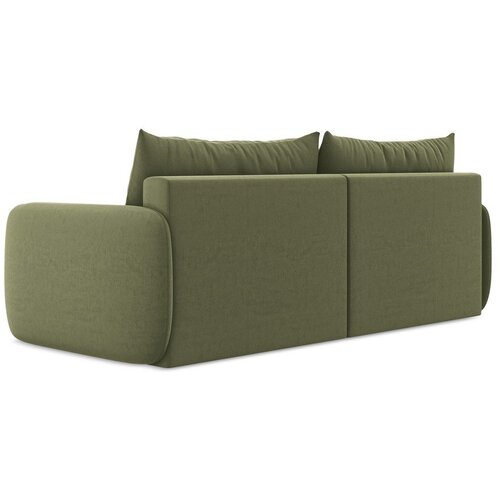 Makamii Zelena bar&amp;scaron;unasti sklopiva/s prostorom za odlaganje sofa 238 cm Kalena &amp;ndash; Slike
