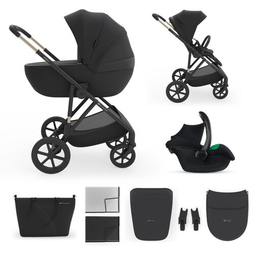 Kinderkraft Voziček Prime 3 3v1, Black Cene