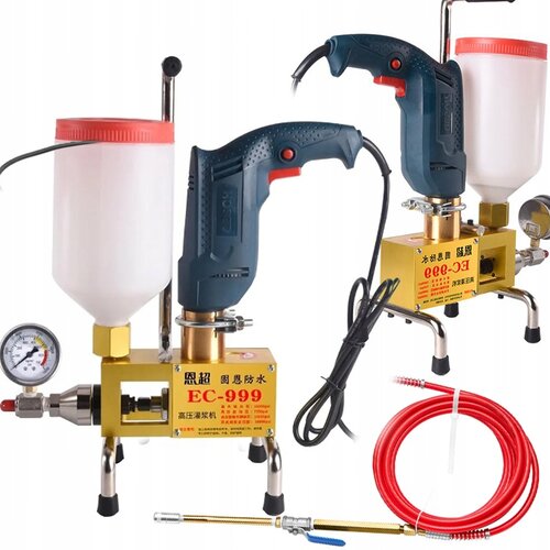 Rosfix PI-PUMP 9999 Injekcijska Visokotlačna Črpalka &ndash; 910W, 15000 PSI, 0-1 L/Min, 220V, Dodatkov Set, (5000212339) Cene