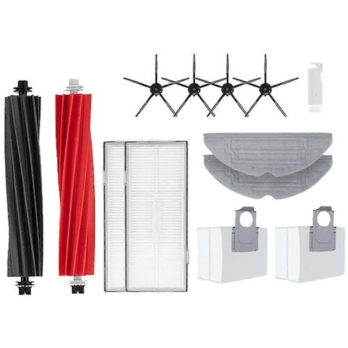 INORCO Dodatki za S8 Pro Ultra, krtača, filter, mop, vrečke za prah, rezervni deli sesalnika S8/S8+, (21854248) Slike