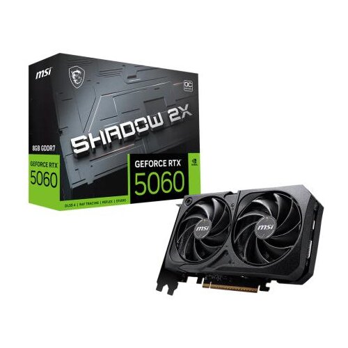 MSI GeForce RTX&trade; 5060 8G SHADOW 2X OC &ndash; G5060‑8S2C Cene