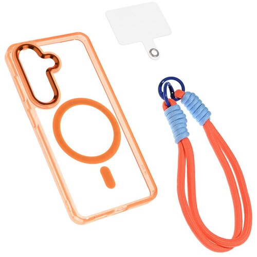 Maska za Samsung Galaxy S26 S941B Magsafe Loop, Narandžasta Cene
