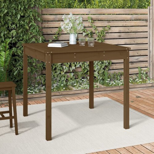 vidaXL Vrtni stol boja meda 82 5x82 5x76 cm od masivne borovine Cijene