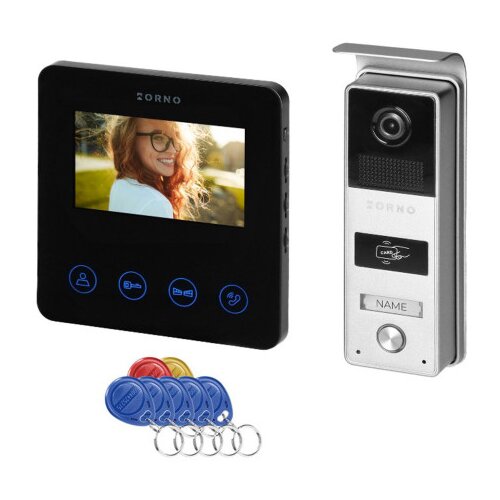 Orno Interfon video za 1 stan LCD 4,3&amp;quot; OR-VID-MB-1083/B Slike