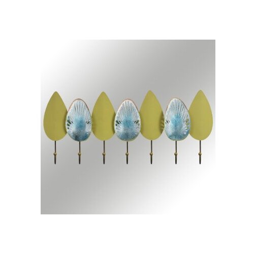 Wallxpert metalna zidna kuka multicolor gonca Slike