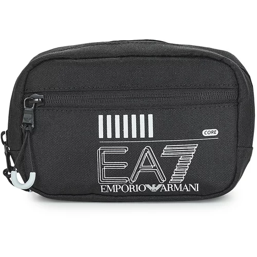 Ea7 Emporio Armani TRAIN CORE U POUCH BAG SMALL B - UNISEX SMALL POUCH BAG Crna