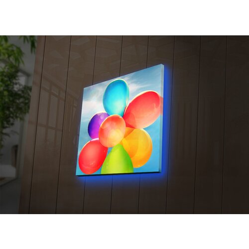 Wallity Slika sa LED osvetljenjem 2828DACT-35, 28x28 cm Cene