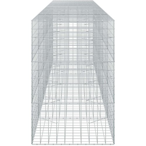  Gabion s žicom debljine 5 mm i mrežom 10x10 cm 550x100x150 cm Slike
