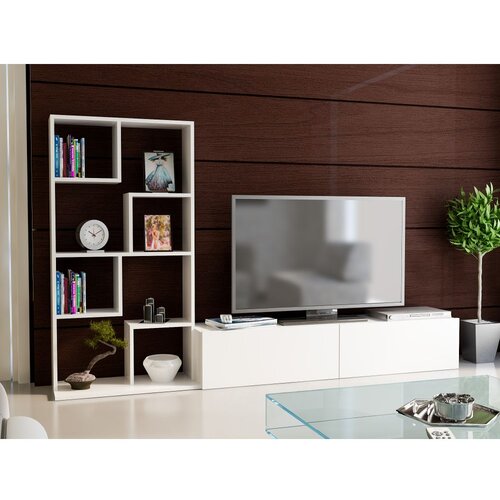 HANNAH HOME Hanah kućni TV komoda, gola bijela Cene
