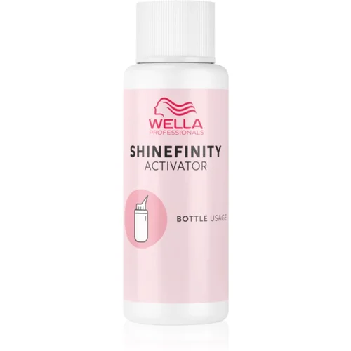 Wella Professionals Shinefinity Bottle razvijač za boju za plavu i kosu s pramenovima 60 ml