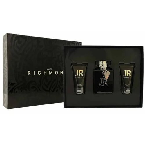 John Richmond Men Gift Set – edt 100ml, Shower Gel 50ml, Aftershave 50ml Slike