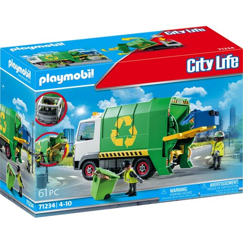 Playmobil 71234 - City Life - tovornjak za recikliranje - 1 k. Slike