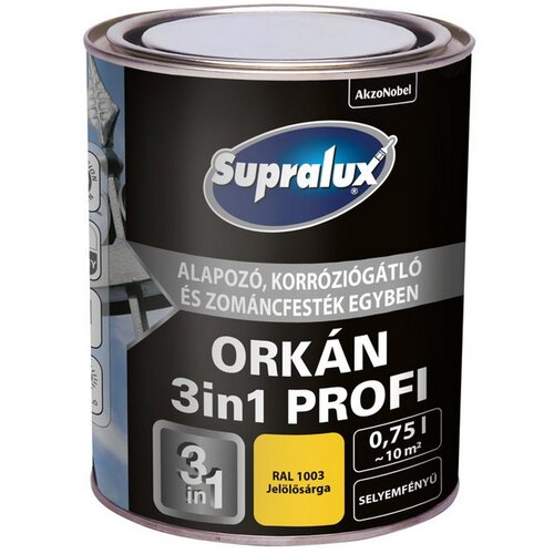 SUPRALUX Boja za metal Orkan 3U1 Profi RAL 1003 - 0,75L Cijene