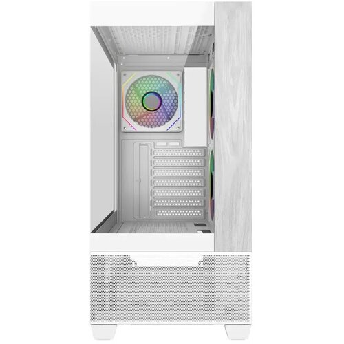 Cooler Master Cooler Master Elite 690 Wood Midi Tower White Cene