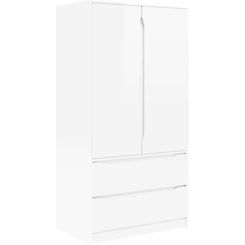  Ormarić s vratima 79,5 x 49 x 156 cm Konstrukcijsko drvo Slike