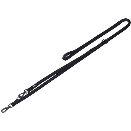 Nobby povodec trening classic comfort - črn - 300 cm 15 mm Cene