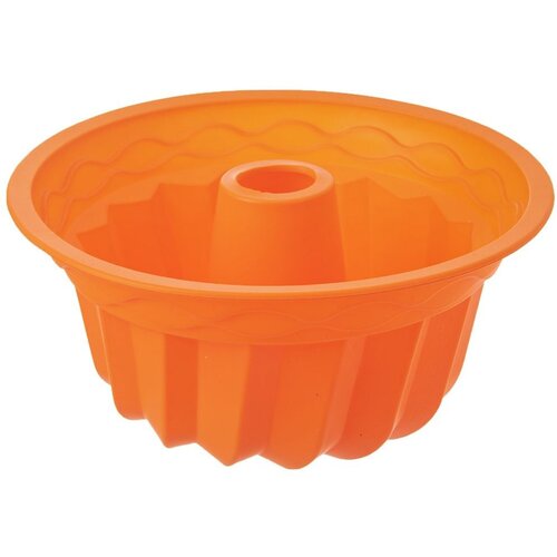 Orion Silikonski model za torto s dimnikom, oranžen, SILLINIE, 23,5 cm, (5000025873) Cene