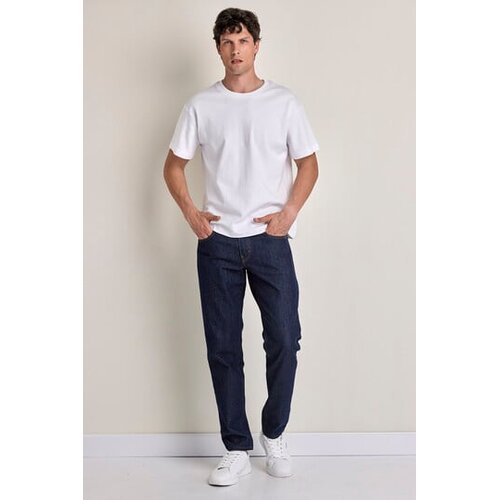 Legendww muske farmerke regular fit kroja i ravnih nogavica - model 105 Cene