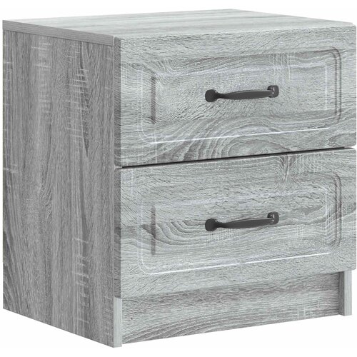  Noćni ormar Siva sonoma 43 x 34,5 x 44,5 cm Konstruirano drvo Cene