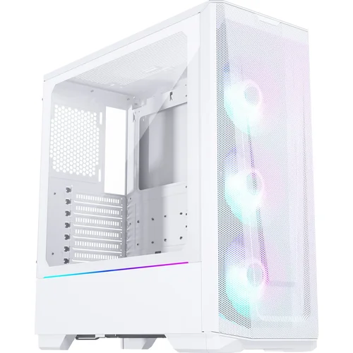 Phanteks ECLIPSE G360A TEMPERED GLASS D-RGB LED ATX belo ohišje, (20404434)