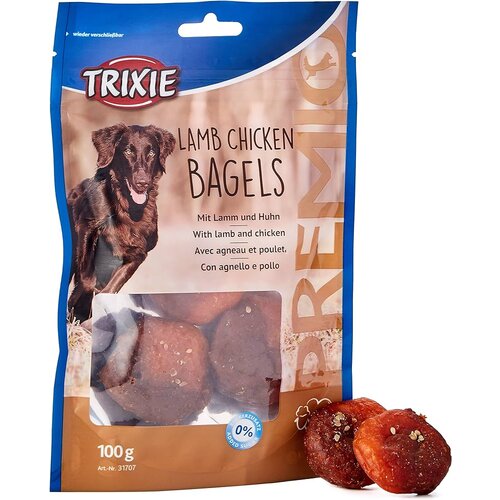 Trixie poslastica za pse premio lamb chicken bagels 100g Cene