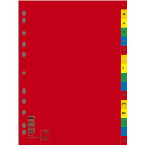 Pregrada plastična a4 a-z kolor 16l donau 7726095pl-99 Cene