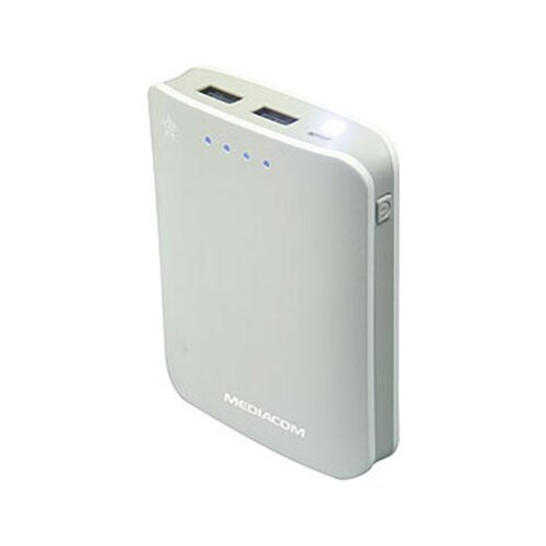 Powerbank MEDIACOM M-PBS104L punjač za baterije 10400mAh bijeli Cijene