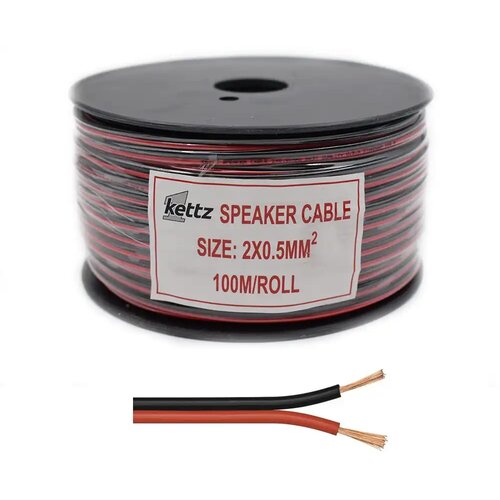 Kettz ZK-05 zvučnički kabl 2 &amp;times; 0,50 mm&amp;sup2;, 100 m Slike