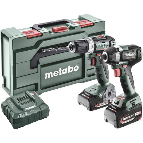 Metabo BSLBL+SSWLT300BL -akumulatorska bušilica, akumulatorski zračni pištolj uklj. akumulator, uklj. punjač Cijene