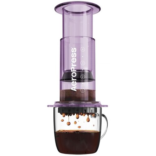 Aeropress Aparat za ručnu pripremu filter kafe Clear, Ljubičasti Slike