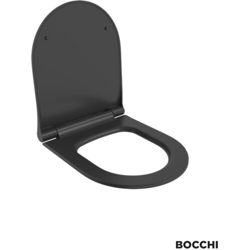 Bocchi Wc daska slim soft close V-Tondo mat crna Cene