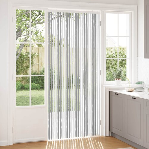  Zavjesa protiv insekata Chenille Siva i bijela 100 x 230 cm Cijene