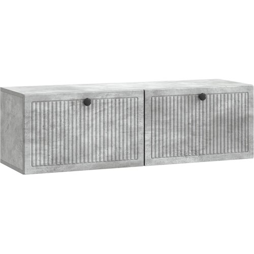 TV ormar za zid Betonska siva 98 x 31 x 30 cm Konstruirano drvo Cene