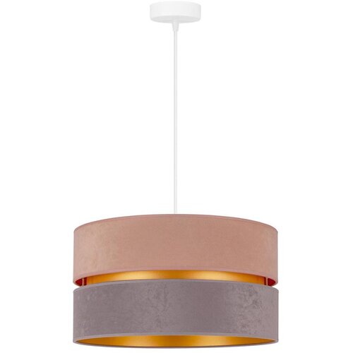  Duolla - Luster na sajli DUO 1xE27/15W/230V Ø 40 cm bež-siva Cene