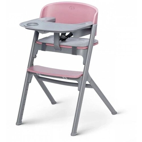 Kinderkraft stolica za hranjenje livy aster pink Slike