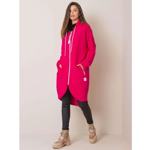 Fashion Hunters Fuchsia hooded sweatshirt