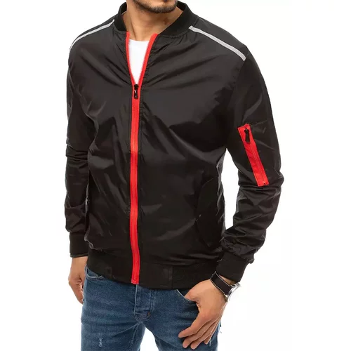 DStreet Black men's transitional jacket TX3682