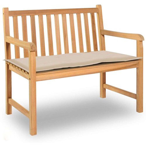  Jastuk za vrtnu klupu krem 100 x 50 x 3 cm od tkanine Oxford Cijene