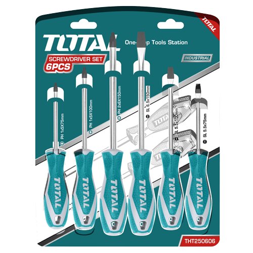 Total 6-dijelni set odvijača (THT250606) Slike