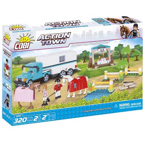 Cobi Factory Sa kamion za prevoz konja kocke za igru 1872 | ePonuda.com